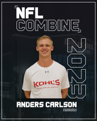2023 NFL Combine Anders Carlson Dark