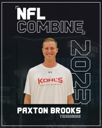 2023 NFL Combine Paxton Brooks Dark