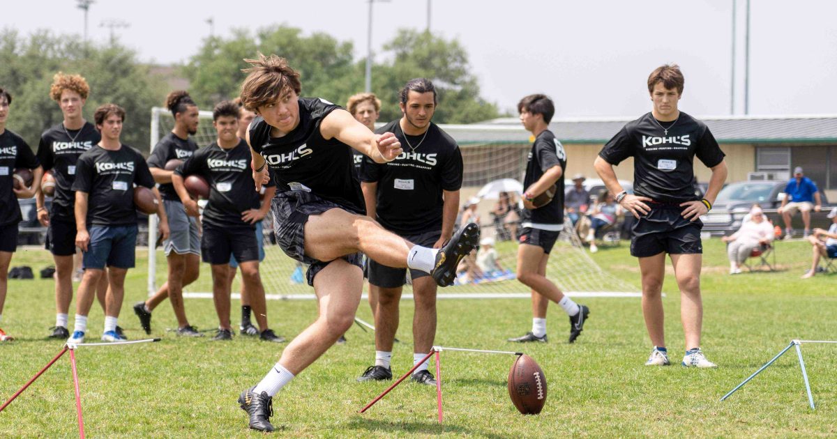 Kohl's Professional Camps Football Kicking Camps
